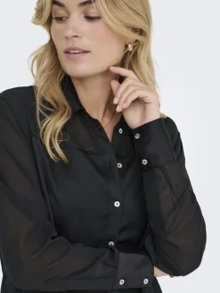 Only Onlstar Life L/S Breeana Mix Shirt Solid< Bluser & Skjorter