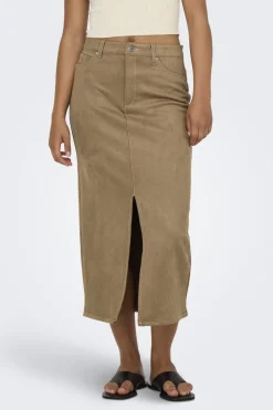 Only Onlstina Life Faux Suede Skirt Cc< Nederdele