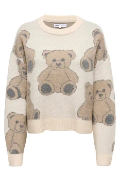 Onlted Ls Jq O-Neck Knt*Only Online