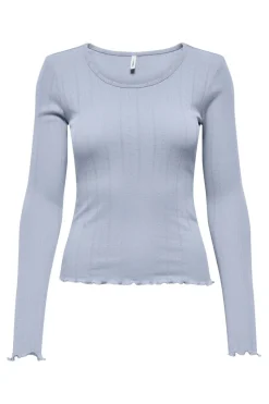 Only Onltenna O-Neck L/S Top< T-Shirts & Toppe