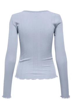Only Onltenna O-Neck L/S Top< T-Shirts & Toppe
