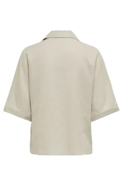 Onltokyo Life Ss Linen Bl Shirt*Only