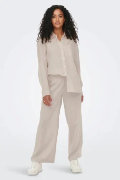 Only Onltokyo Linen Blend Pant< Bukser, Jeans & Leggings