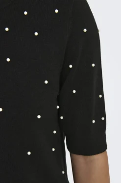 Only Onlvenice Life Ss Pearl O-Neck Knt< T-Shirts & Toppe