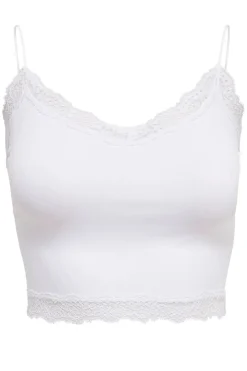 Onlvicky Lace Seamless Cropped Top*Only Outlet