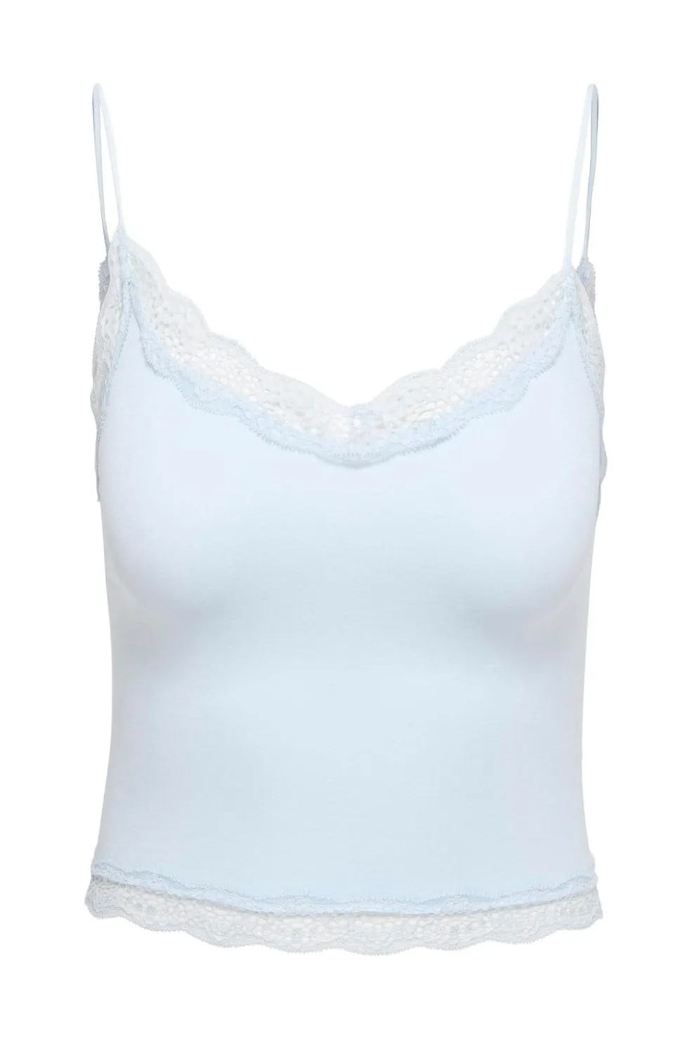 Onlvicky Lace Seamless Cropped Top*Only