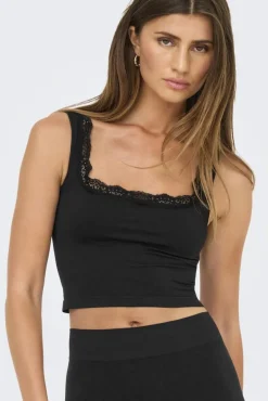 Onlvicky Lace Singlet Square Neck Acc*Only New