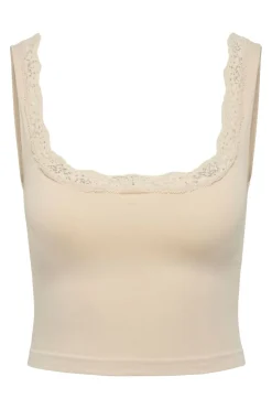 Only Onlvicky Lace Singlet Square Neck Acc< Nattøj & Lingeri