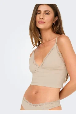 Onlvicky Lace Singlet V-Neck Acc*Only Hot