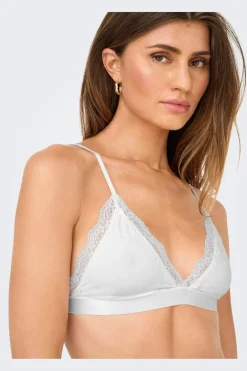 Onlvicky Lace Unpadded Bralette Acc*Only Hot