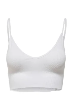 Onlvicky Rib Seamless Vneck Top Acc*Only Best