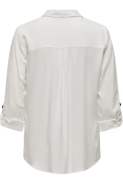 Only asmin Shirt L/S< Bluser & Skjorter|Ammevenligt Tøj