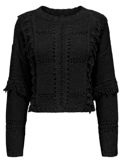 rsa Life Ls Fringe O-Neck Cc Knt*Only Online