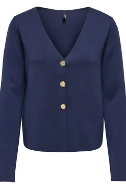 Onlzali Ls V-Neck Button Cardigan Knt*Only Best