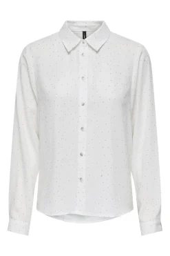 Only Onlzeke L/S Stud Shirt< Bluser & Skjorter|Ammevenligt Tøj
