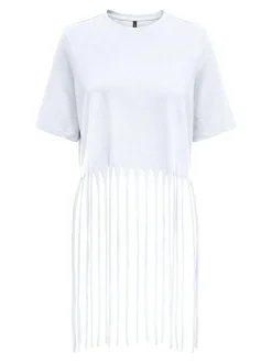 Only Onlzinna S/S Fringe Top Box< T-Shirts & Toppe
