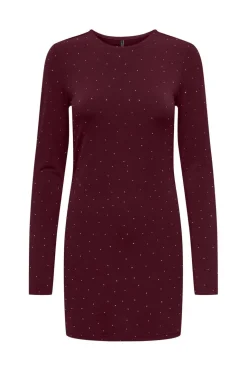 Only Onlzita L/S O-Neck Short Dress Bf< Kjoler