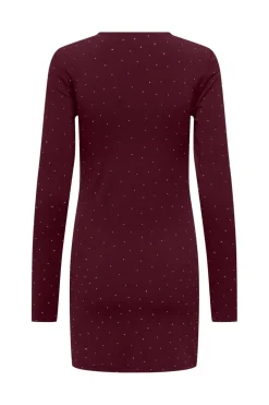 Only Onlzita L/S O-Neck Short Dress Bf< Kjoler