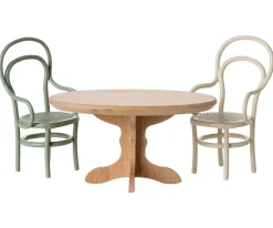 Maileg Ovalt Spisebord, Mus<Børn Bad, Leg & Interiør