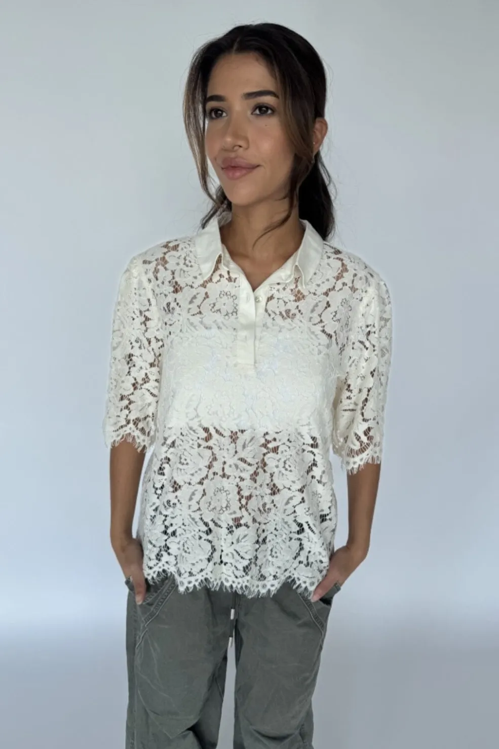 Continue Paloma Lace 14992< Bluser & Skjorter