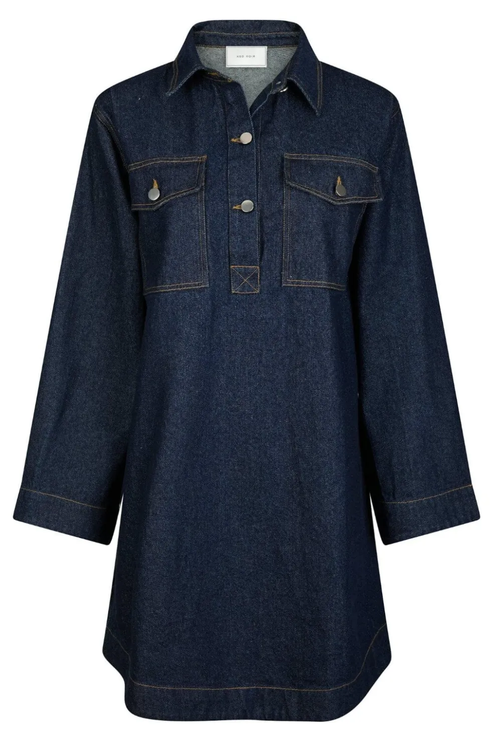 Paras Denim Dress 163381*Neo Noir Best