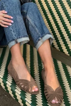 Copenhagen Shoes Passionate Suede CS8567< Copenhagen Shoes|Ballerinaer