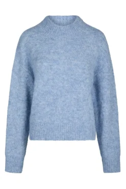 Paulina Fluffy Knit Blouse 164729*Neo Noir Discount