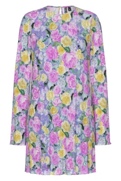 Pieces Pcamber Ls Short Dress Kca< Kjoler