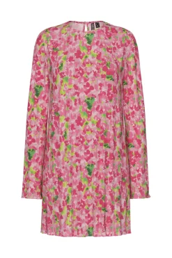 Pieces Pcamber Ls Short Dress Kca< Kjoler