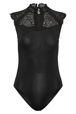 Pieces Pcamber Sl Bodystocking< Bluser & Skjorter|Nattøj & Lingeri