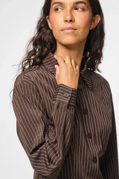 Pieces Pcanja Ls Fitted Shirt< Sæt 🛍️|Bluser & Skjorter