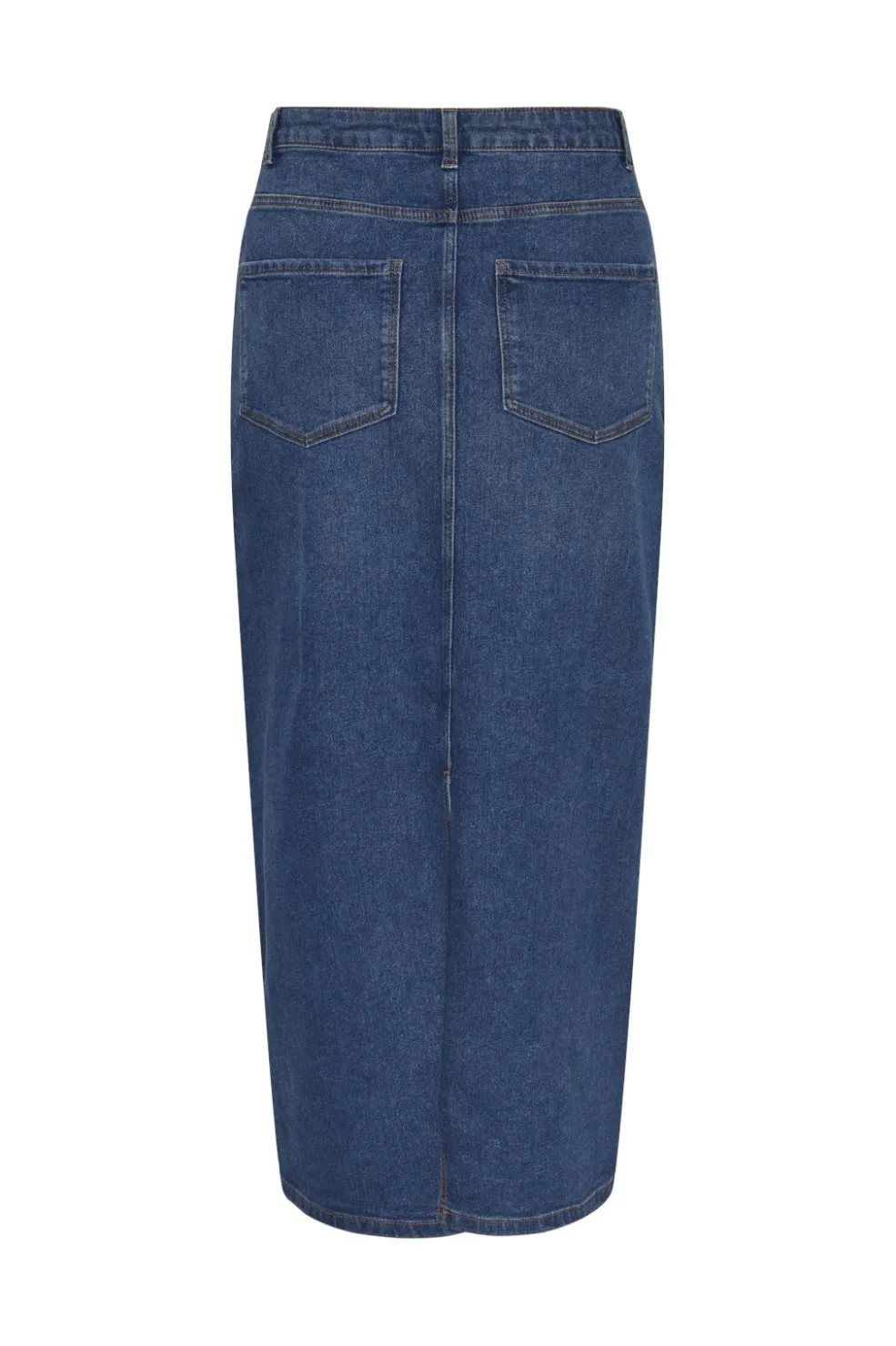 Pieces Pcatikka Ankle Denim Skirt Mm< Nederdele