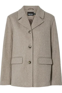 Pieces Pcbianca Ls Blazer Jacket< Overtøj & Jakker