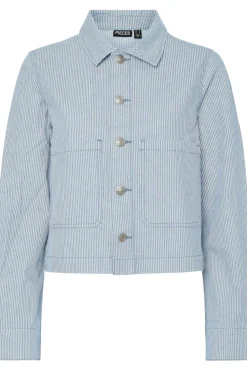 Pieces Pcbillo Denim Jacket< Overtøj & Jakker