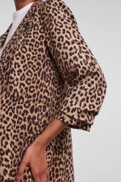 Pieces Pcbosella 3/4 Printed Blazer< Blazere