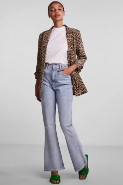 Pieces Pcbosella 3/4 Printed Blazer< Blazere