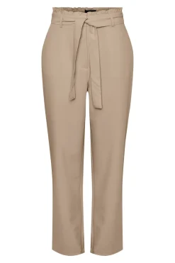 PcBoss Hw Paperbag Straight Pants Noos*Pieces New