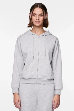 Pieces Pcchilli Ls Zip Hoodie< Bluser & Skjorter|Sweatsæt & Comfy Wear