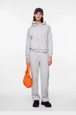 Pieces Pcchilli Ls Zip Hoodie< Bluser & Skjorter|Sweatsæt & Comfy Wear