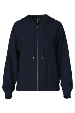 Pieces Pcchilli Ls Zip Hoodie< Bluser & Skjorter|Sweatsæt & Comfy Wear