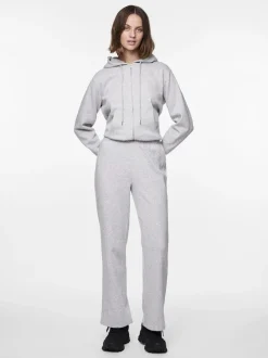 Pieces Pcchilli Wide Sweat Pants 17140745< Bukser, Jeans & Leggings