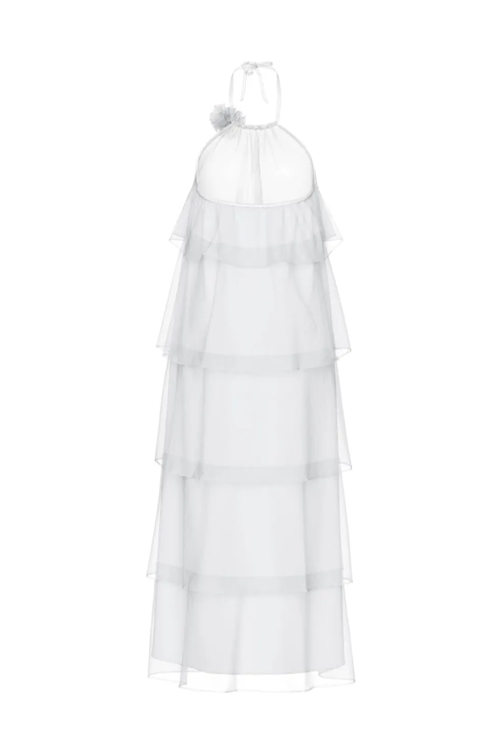 Pcclara Sl Long Layred Dress Kca*Pieces Online