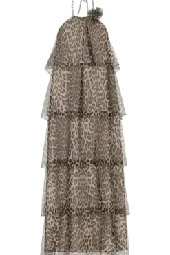 Pcclara Sl Long Layred Dress Kca*Pieces Online