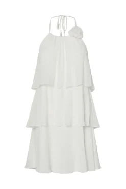 Pieces Pcclara Sl Short Layred Dress Kca< Kjoler