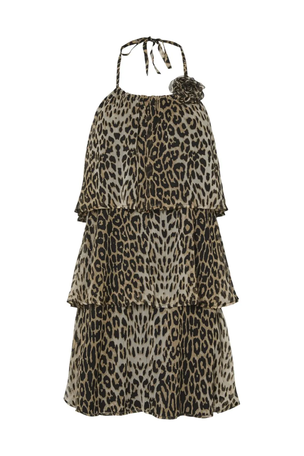 Pieces Pcclara Sl Short Layred Dress Kca< Kjoler