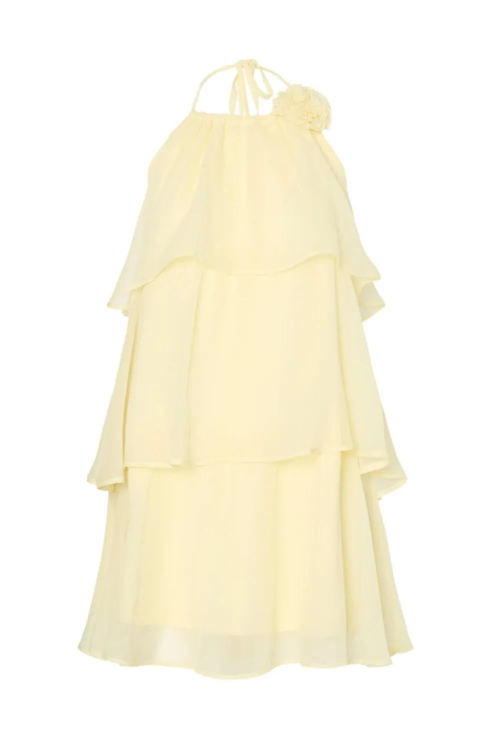 Pcclara Sl Short Layred Dress Kca*Pieces