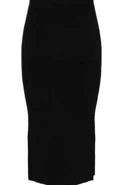 Pieces Pccrista Midi Knit Skirt< Nederdele