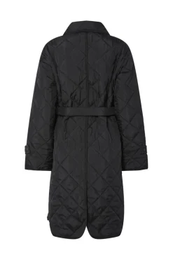 Pieces Pcemily Long Quilted Jacket< Overtøj & Jakker