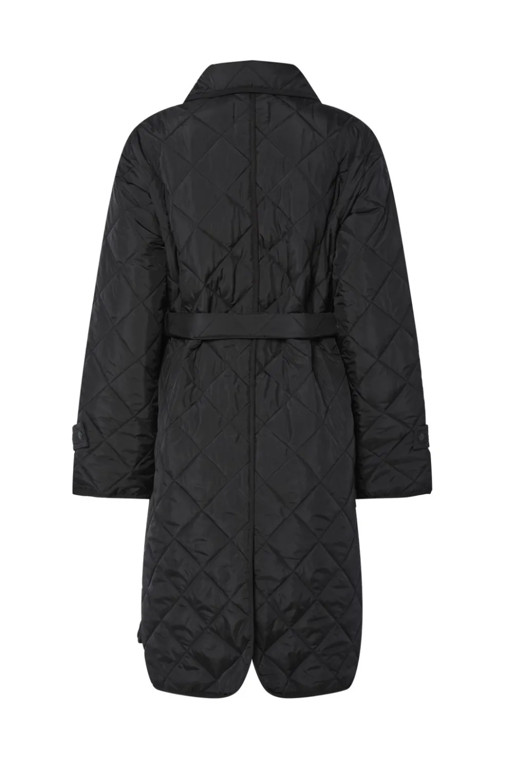 Pieces Pcemily Long Quilted Jacket< Overtøj & Jakker