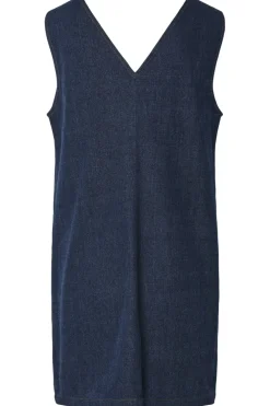 Pieces Pcfabia Sl Short Denim Dress Fsy 17160243< Kjoler|Ammevenligt Tøj